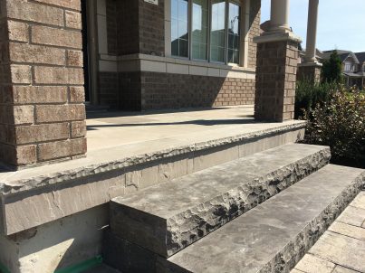 natural stone steps