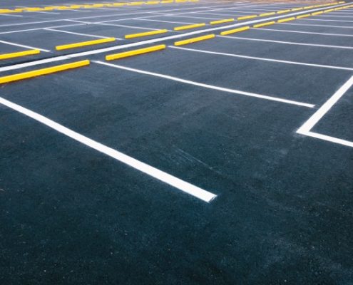 Line painting for parking Commercial Asphalt Sealcoating