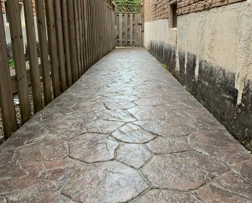action home services pavers walkway