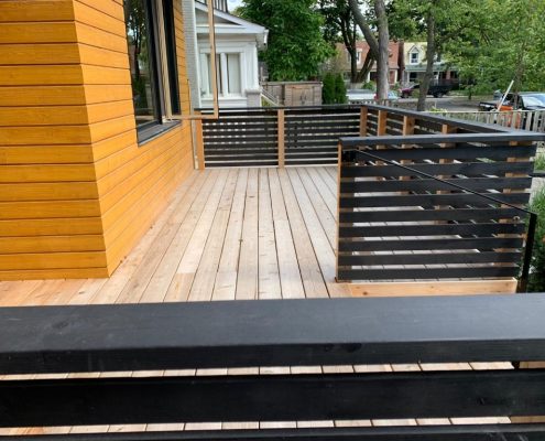 ahs toronto project new wood deck