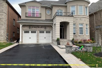 driveway residential asphalt sealing