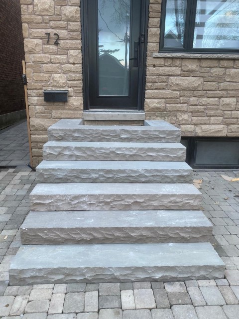 stone step installation toronto