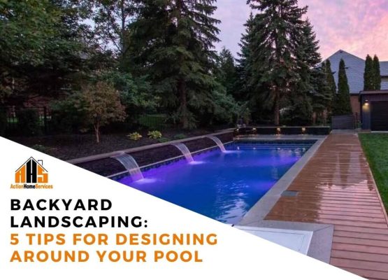 backyard landscaping swimming pool