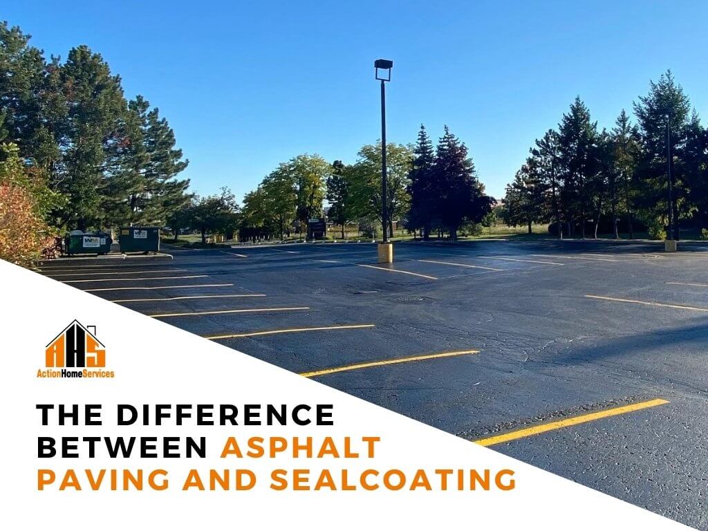 asphalt paving vs asphalt sealcoating