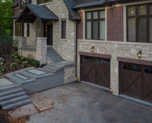 Residential landscaping project in Burlington