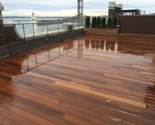 rooftop deck from ipe