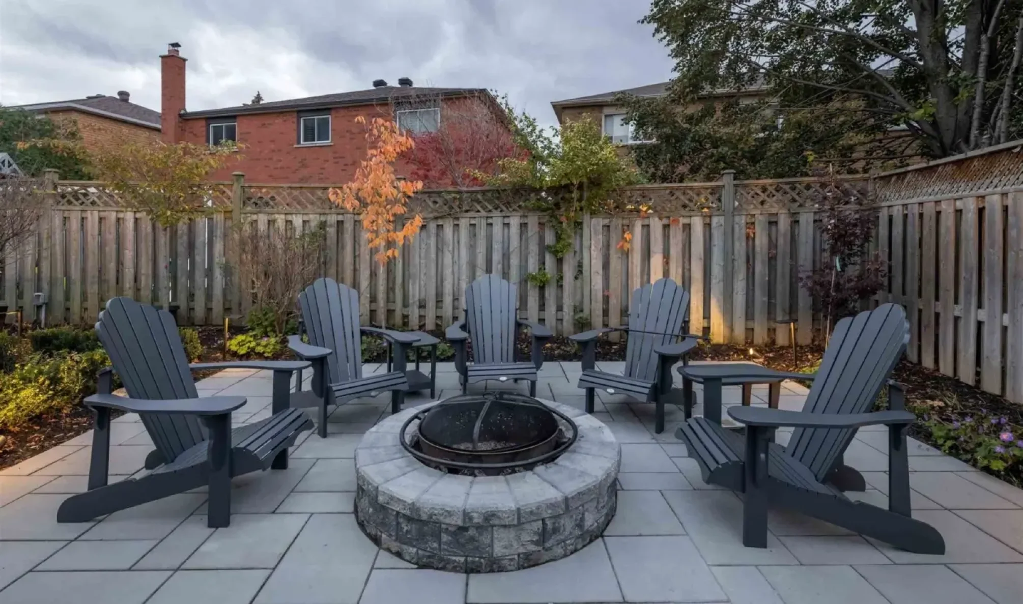 interlocking patio fire pit bolton