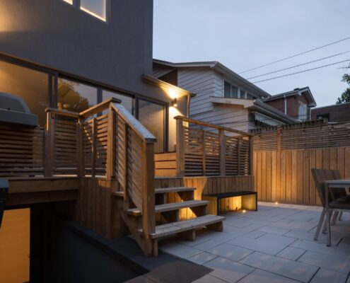 deck backyard interlocking toronto