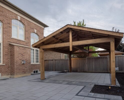 interlocking backyard design nobleton