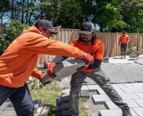 Interlocking Driveway Extension