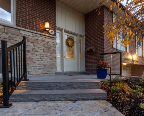 toronto interlocking flagstones