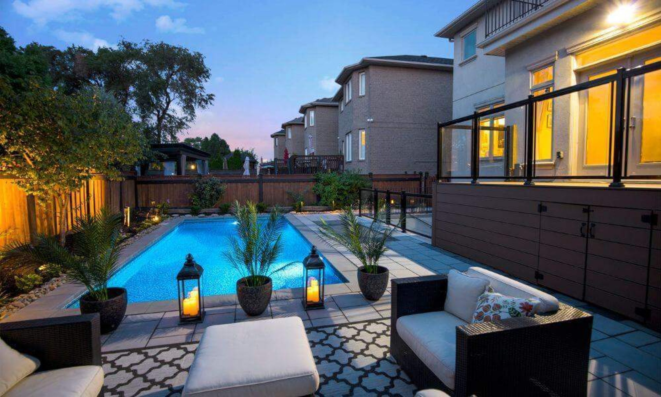 concrete pool backyard ahs