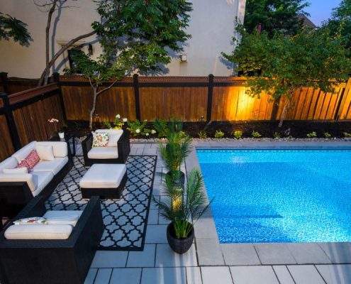 designer backyard interlocking sheridan homelands pool ahs 1