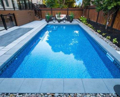 designer backyard pool interlocking ahs sheridan homelands 1