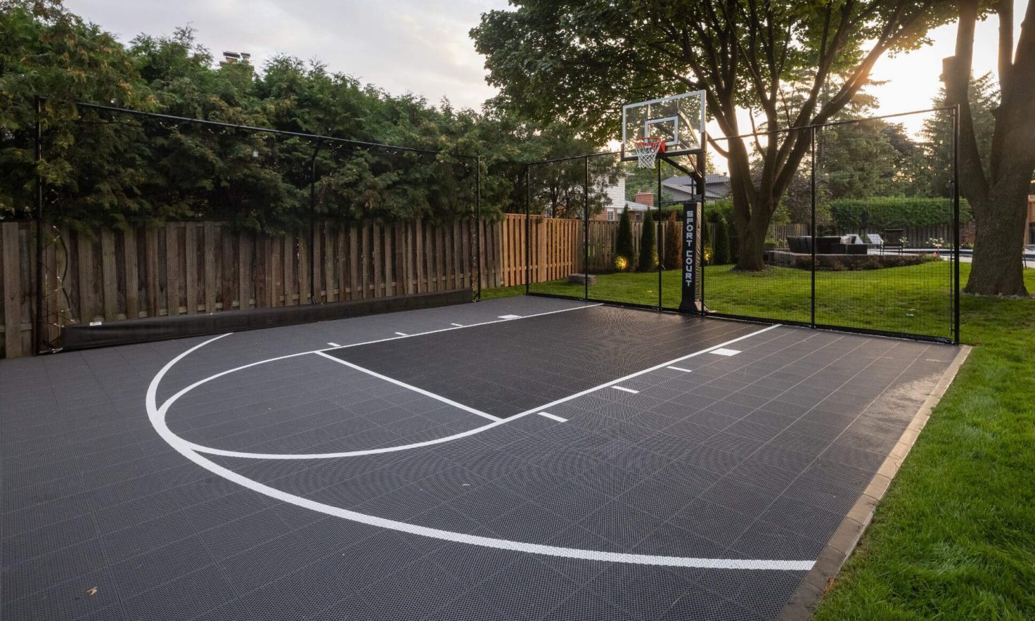 outdoor sports court