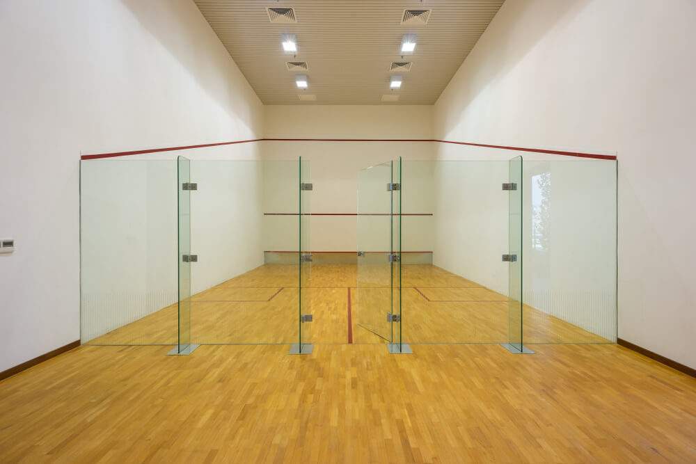 private squash court