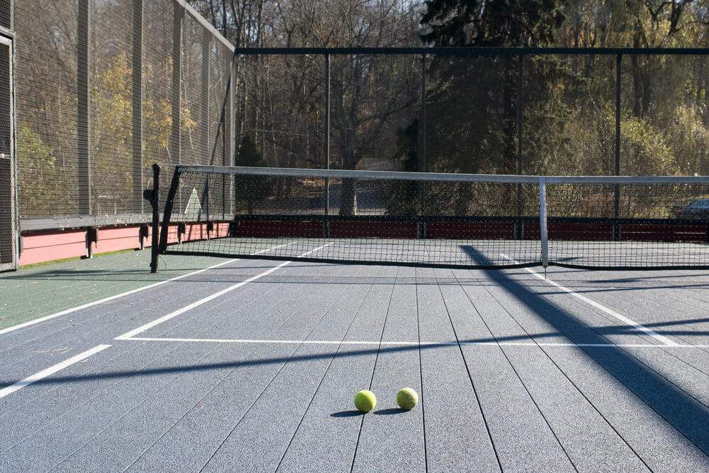 private tennis courts