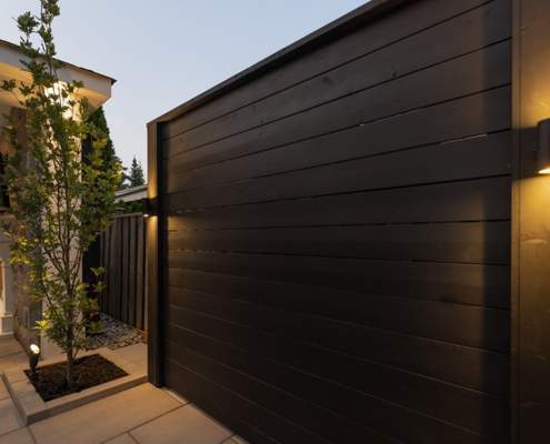 outdoor composite privacy screen