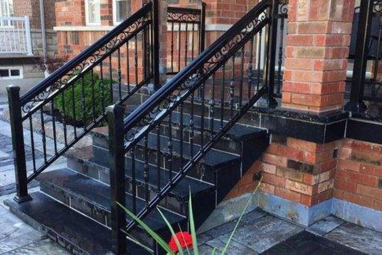 wrought iron railing