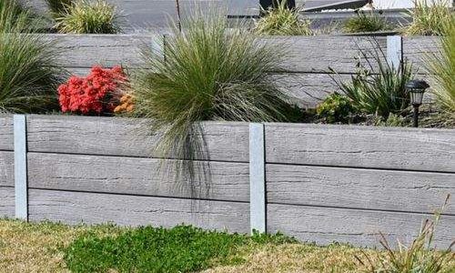 retaining wall wood