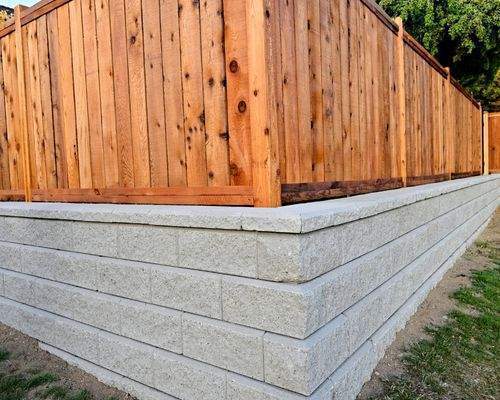 retaining wall concrete