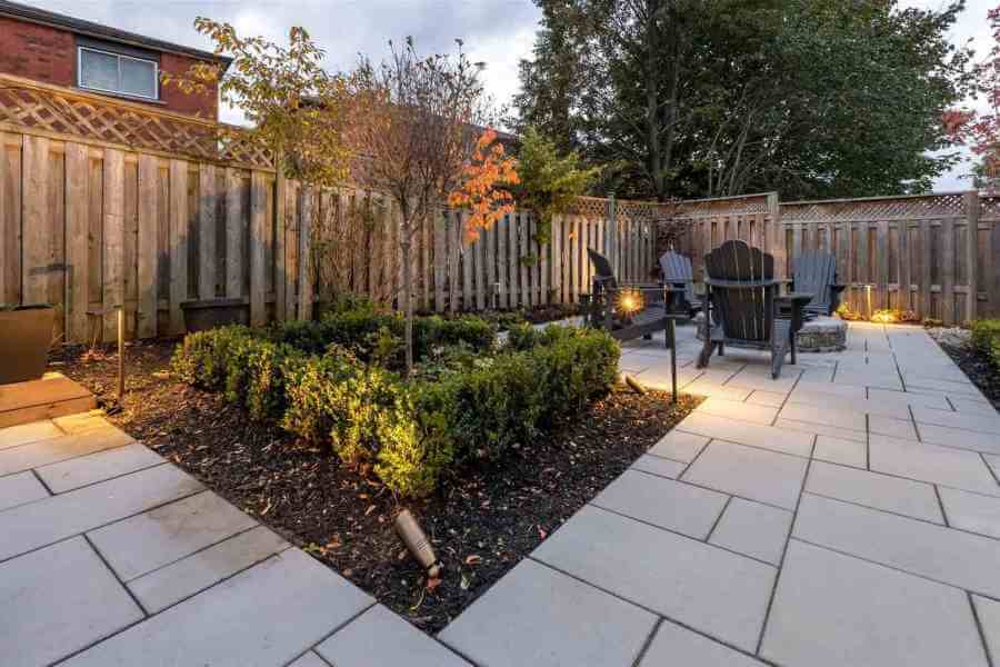 Garden design interlocking services Cobourg