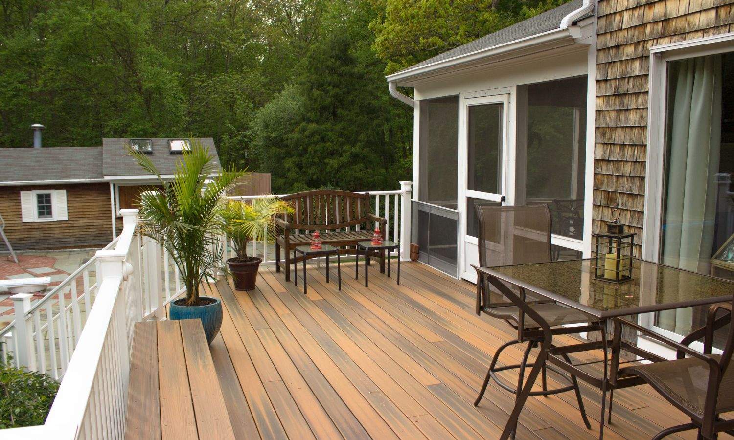 AHS Deck gallery beautiful deck with furniture