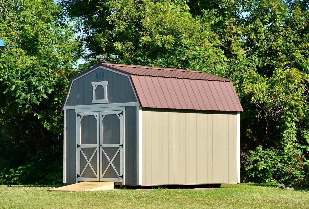 professional barn style backyard shed