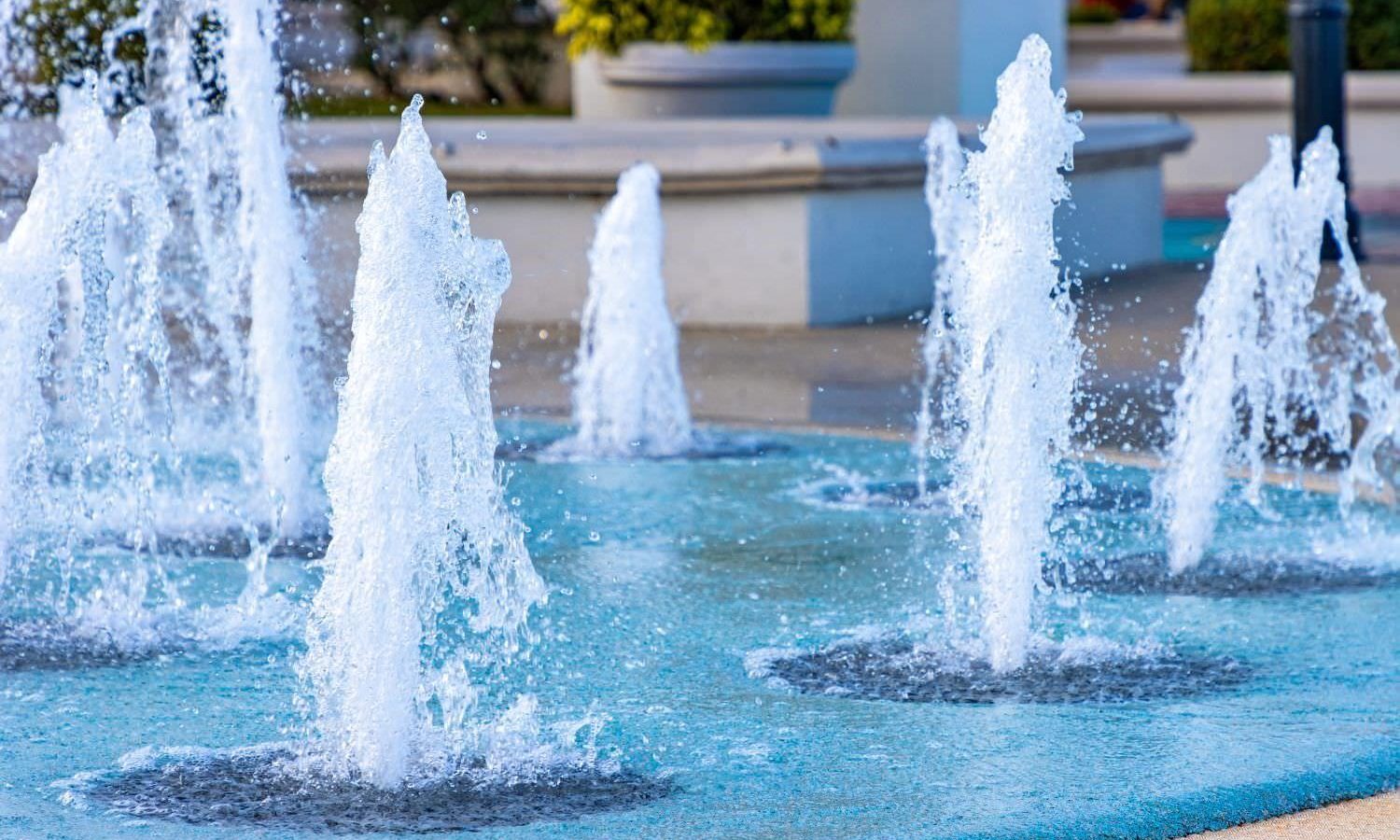 water play area installation toronto