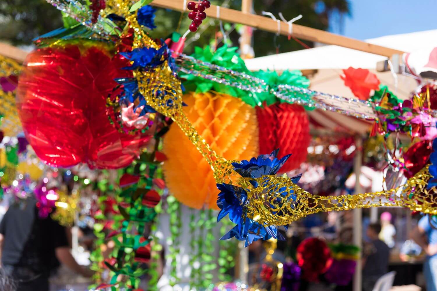 celebrate sukkot with decorated sukkah