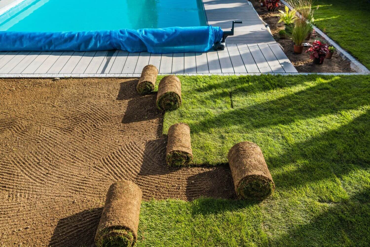 land grading services for improved drainage