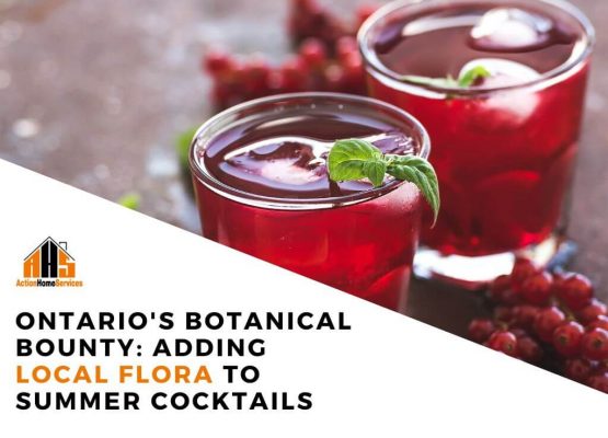 Adding local flora to summer cocktails