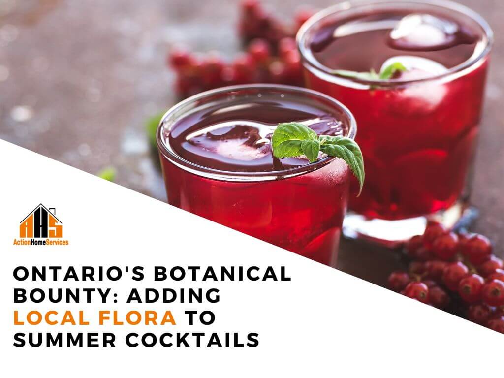 Adding local flora to summer cocktails