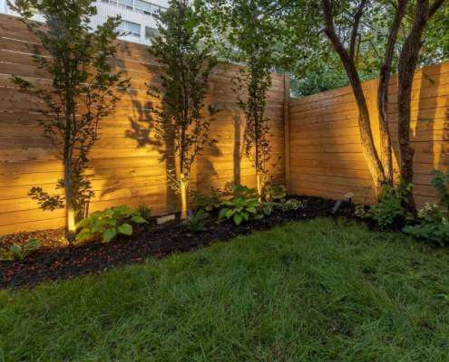 Fence landscaping service in Bracebridge