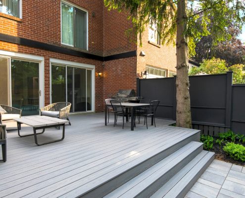 synthetic decking