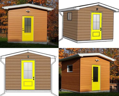 custom backyard shed design and build