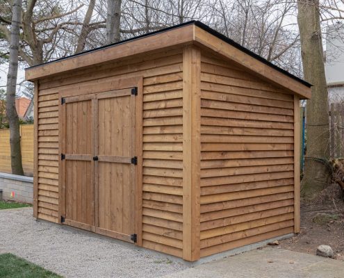 outdoor storage shed