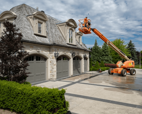 pressure cleaning for concrete driveway