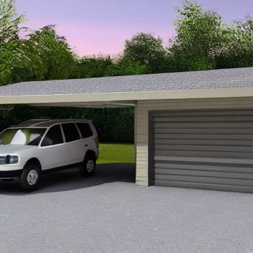 Custom designed carport