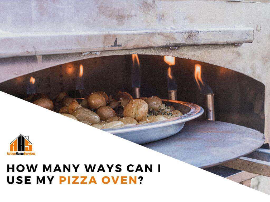 Outdoor pizza oven