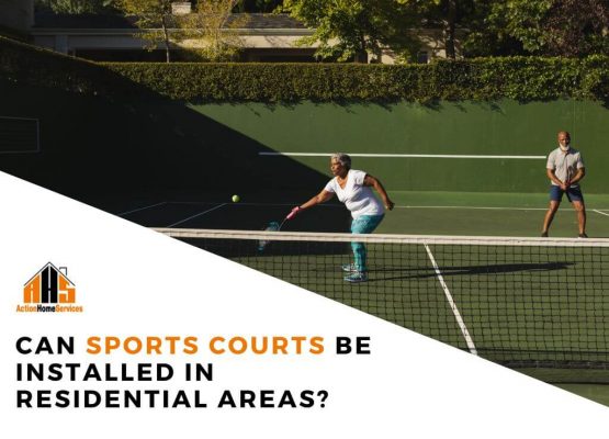 Sports Courts In Residential Areas