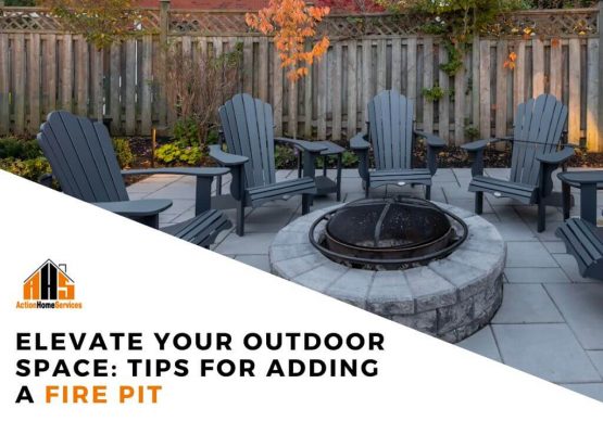 Tips for adding a fire pit