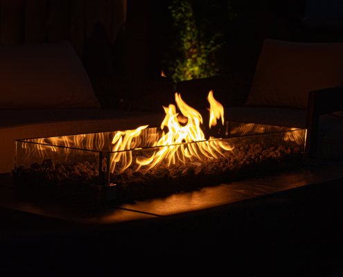 cozy outdoor fireplace toronto