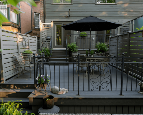 custom deck design for composite deck installations