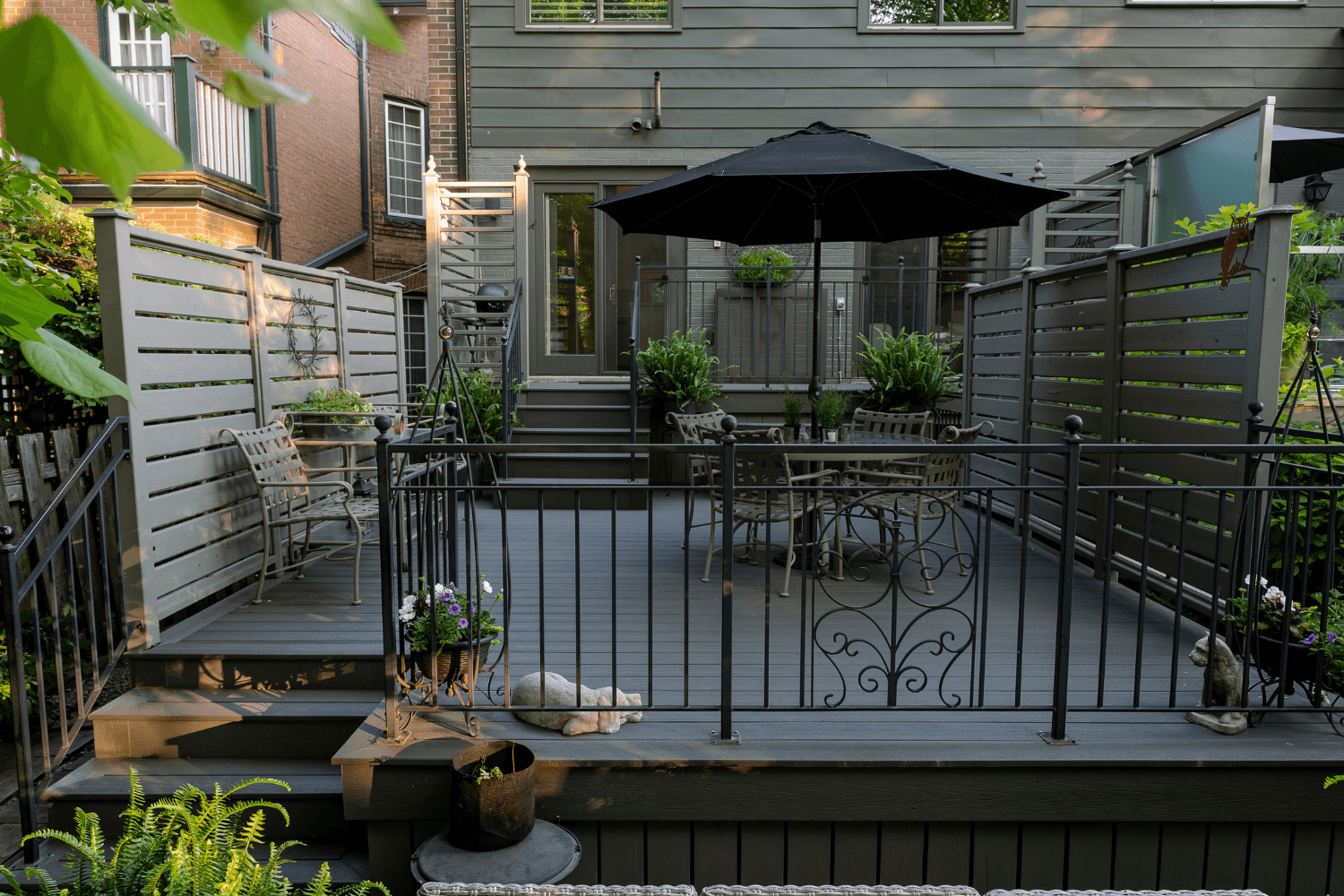 custom deck design for composite deck installations