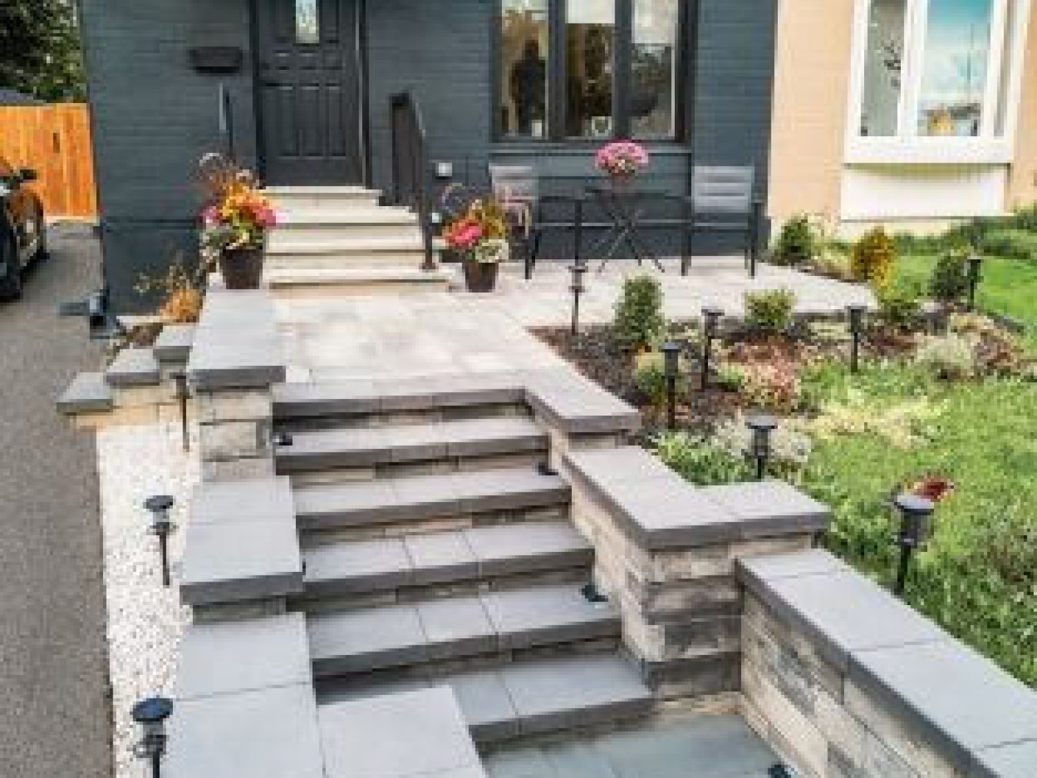 Interlocking steps services