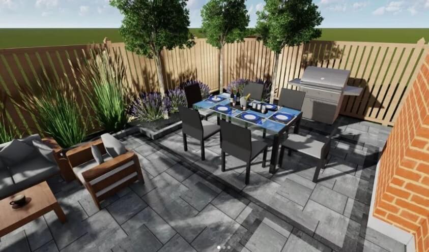 Patio space