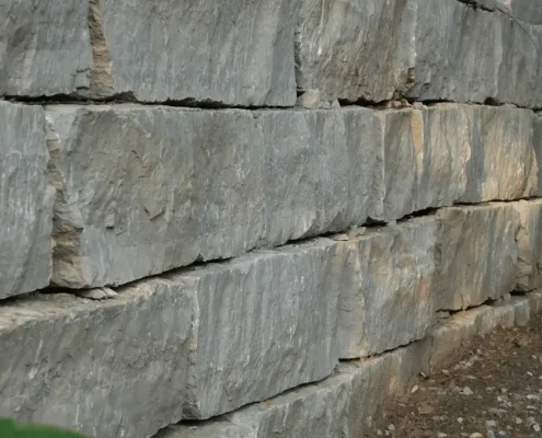 armour stone retaining wall toronto