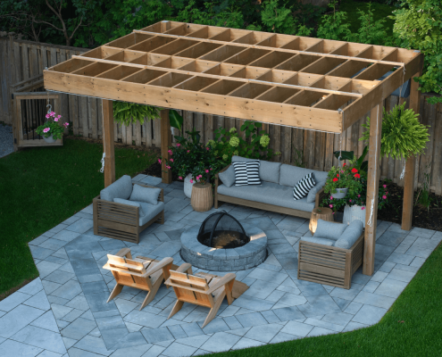 build customized pergola