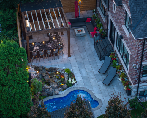 elegant pool designs for small spaces Mississauga